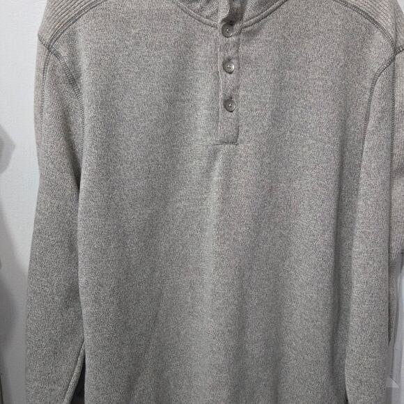 Van Heusen 1/4 button front Sweater mens size XL - Picture 3 of 9